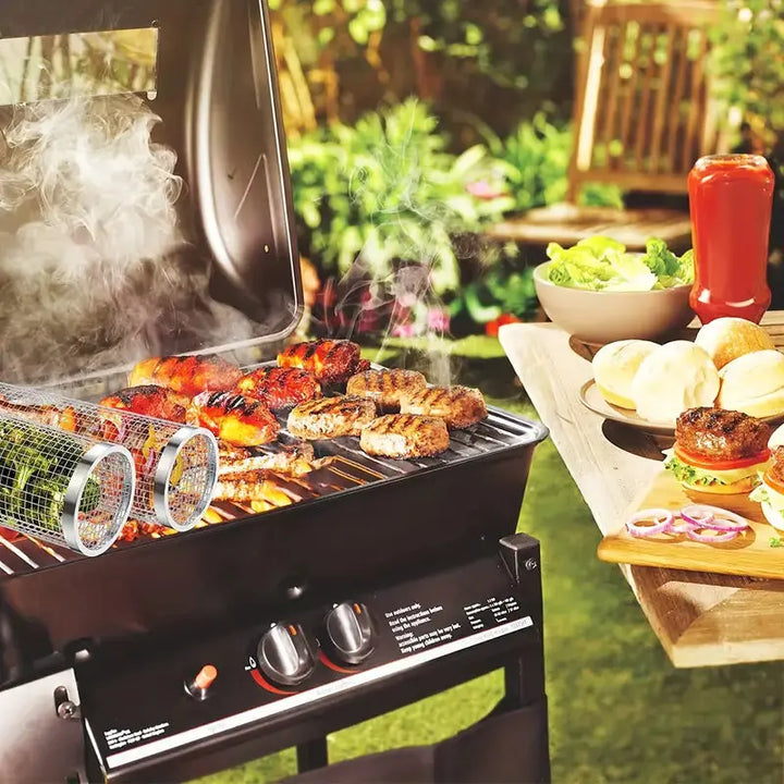 Stainless Steel Premium Round Barbecue Grill Cage Temu