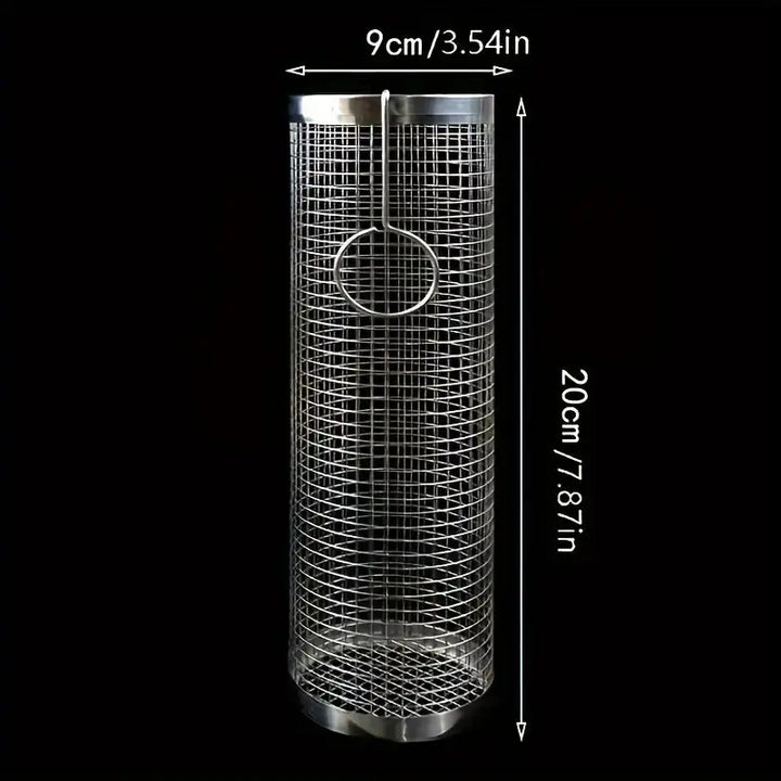 Stainless Steel Premium Round Barbecue Grill Cage Temu