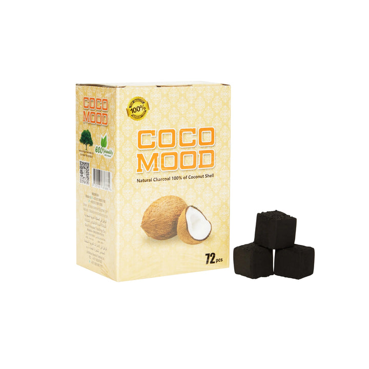 Royal Coconut Hookah Charcoal Coco Mood 1 kg 72 pcs Cubanar