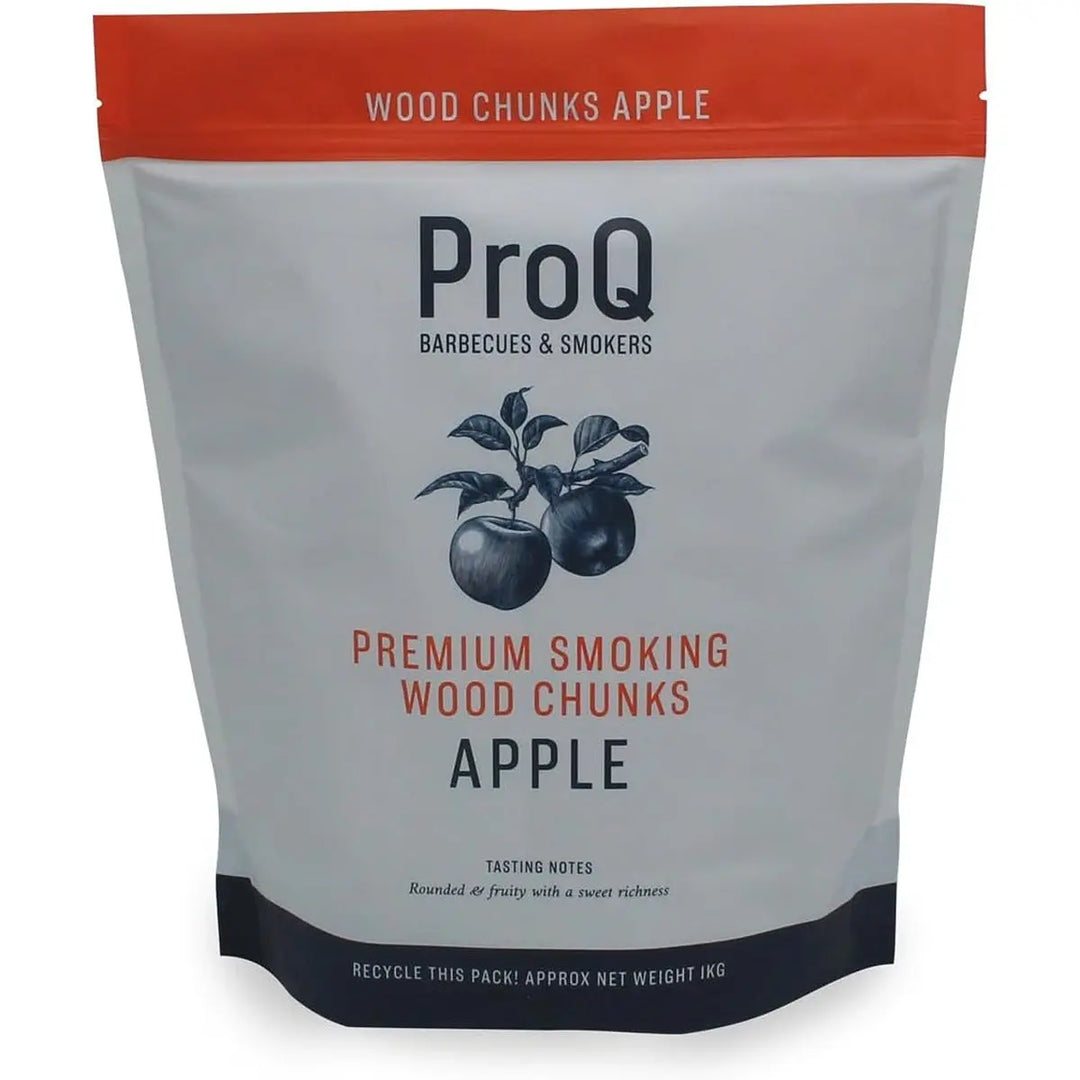 ProQ Smoking Wood Chunks - Apple - Bag (1kg) Elite Horizon