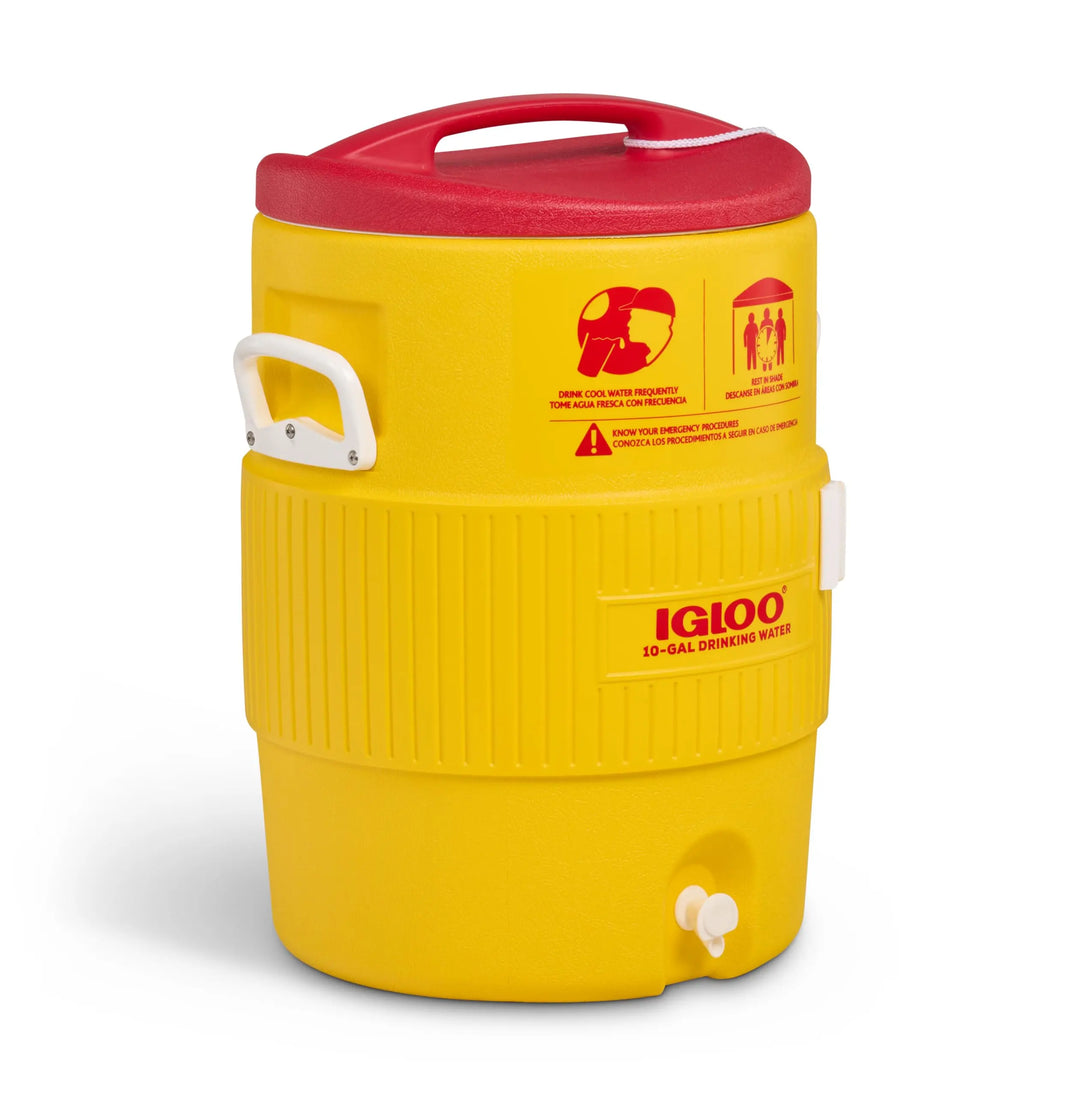 Igloo-400 Series 10 Gallon Gal - Yellow & Red Elite Horizon