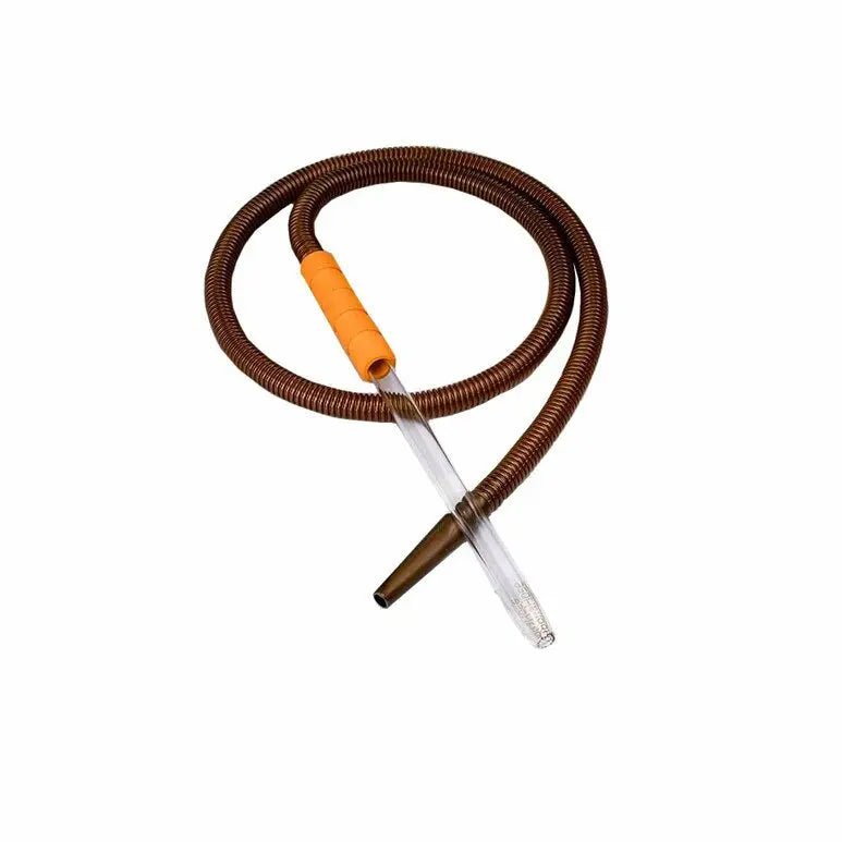 Shisha Hose / Pipe Disposable Glass with Foam - Gold Hookah Market