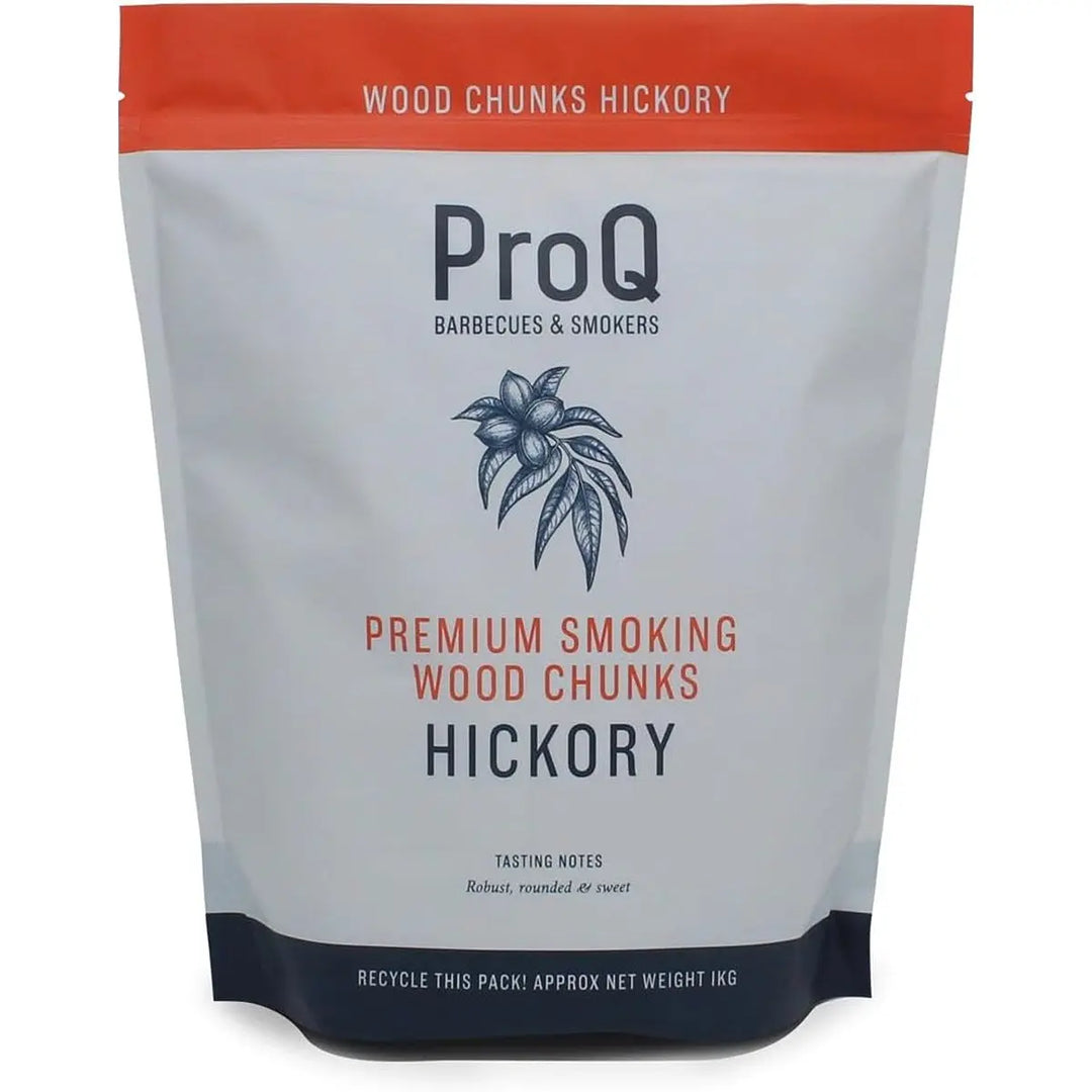 ProQ Smoking Wood Chunks - Hickory - Bag (1kg) Elite Horizon