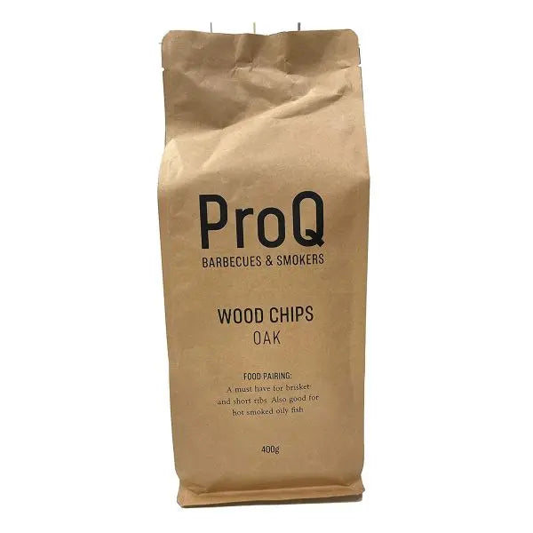 ProQ Smoking Wood Chips - Oak - Bag (400g) Elite Horizon