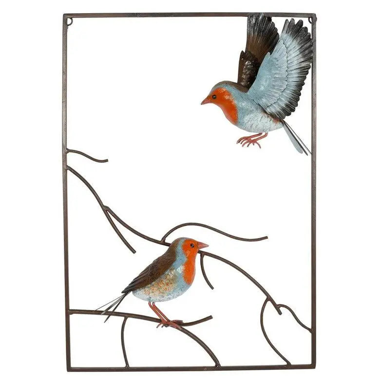 La Hacienda - Tree Top Robins Wall Art - Large Elite Horizon