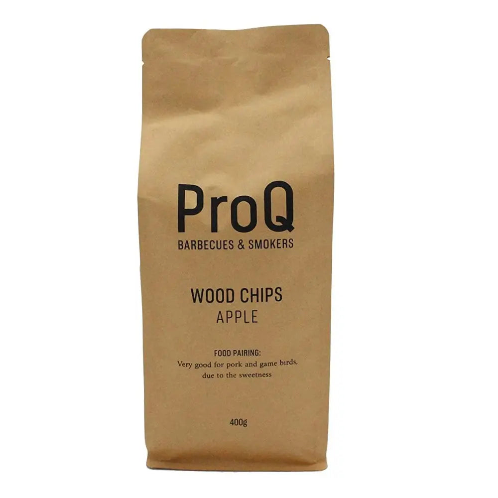 ProQ Smoking Wood Chips - Apple - Bag (400g) Elite Horizon