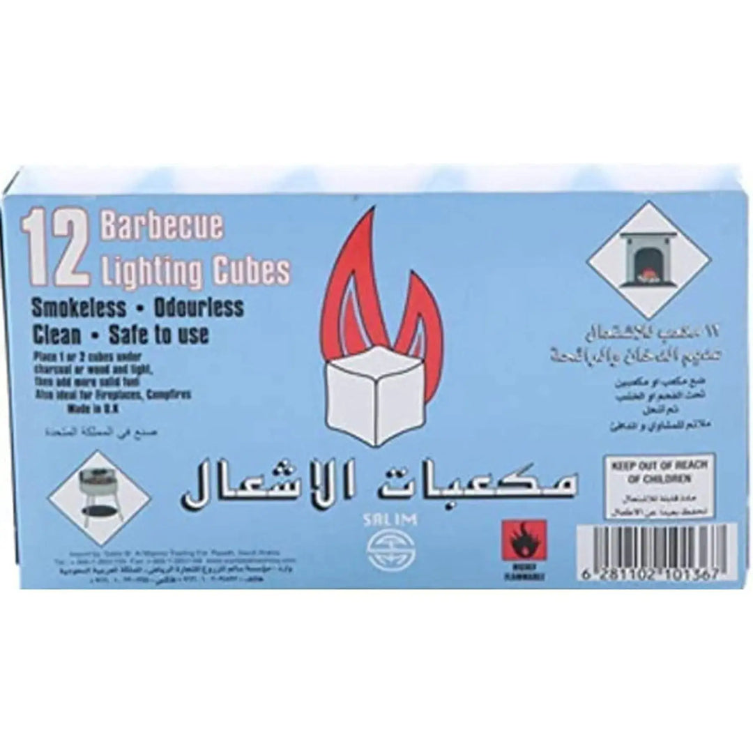 Barbecue Lighting Cubes 12 Cubanar