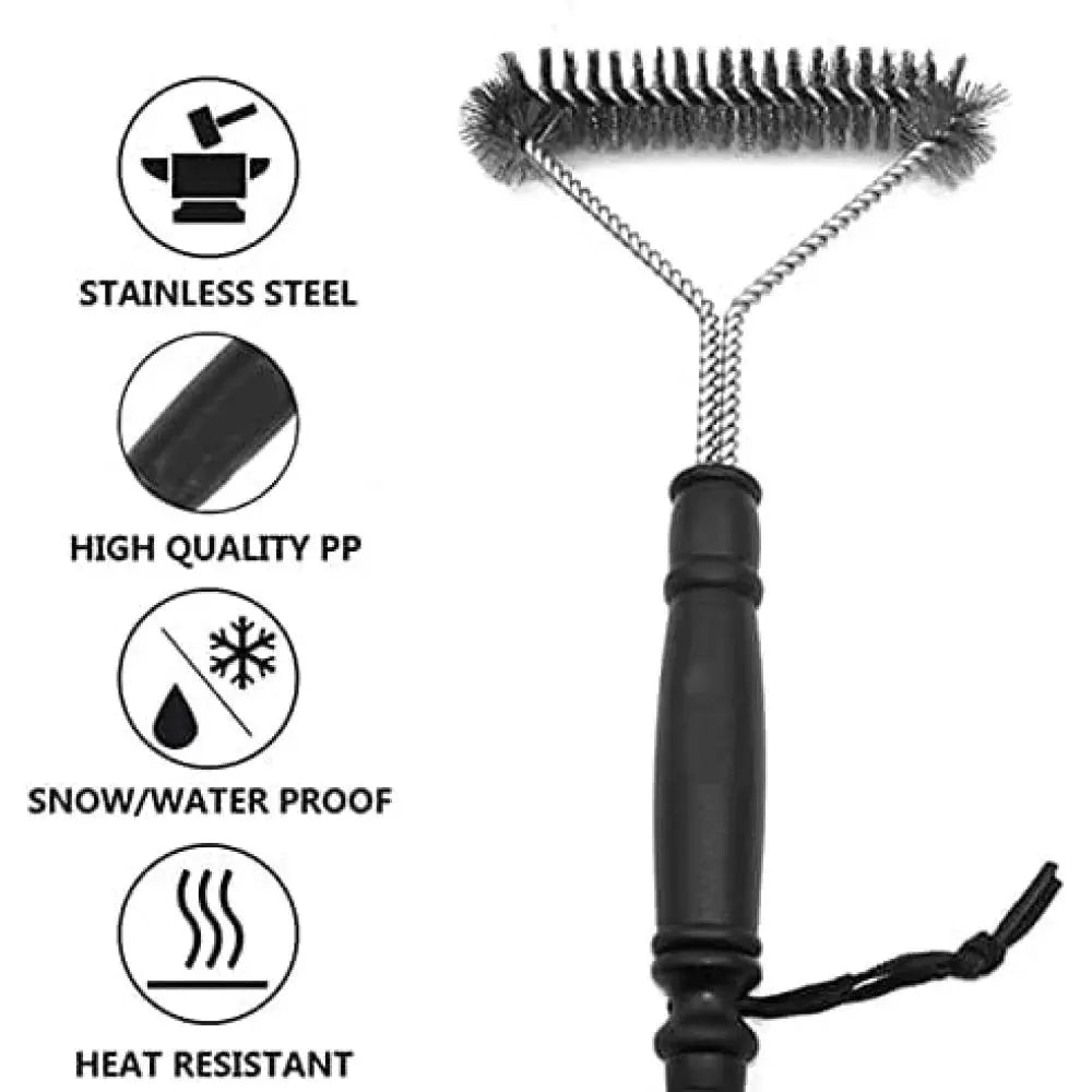 SABORR Barbeque Cleaning Brush with scrapper Elite Horizon