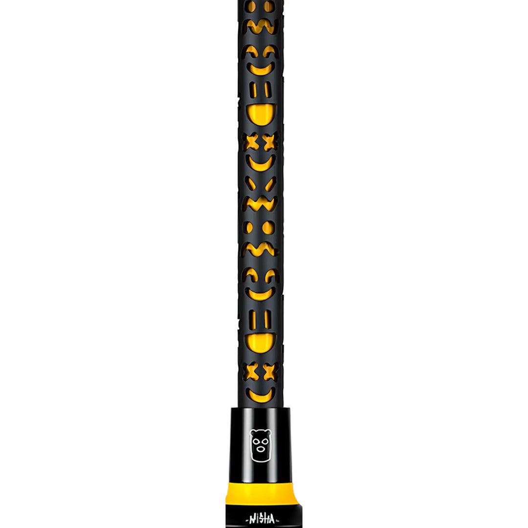 Hookah Misha - Revolt Yellow Black Smiley Cubanar