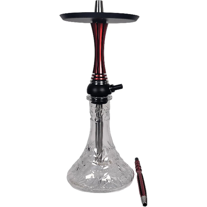 Alpha Model X Reverse Hookah Red Black Cubanar