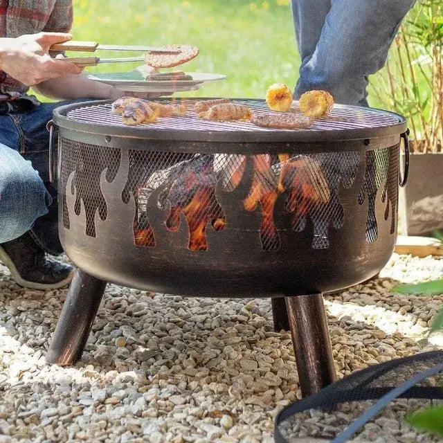 Bad Axe "Wild Embers" Firepit Elite Horizon