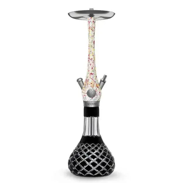 WOOKAH HOOKAH ABSTRACT CHECK BLACK Cubanar