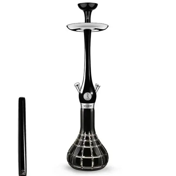 WOOKAH HOOKAH EXCLUSIVE PIANO BLACK Cubanar