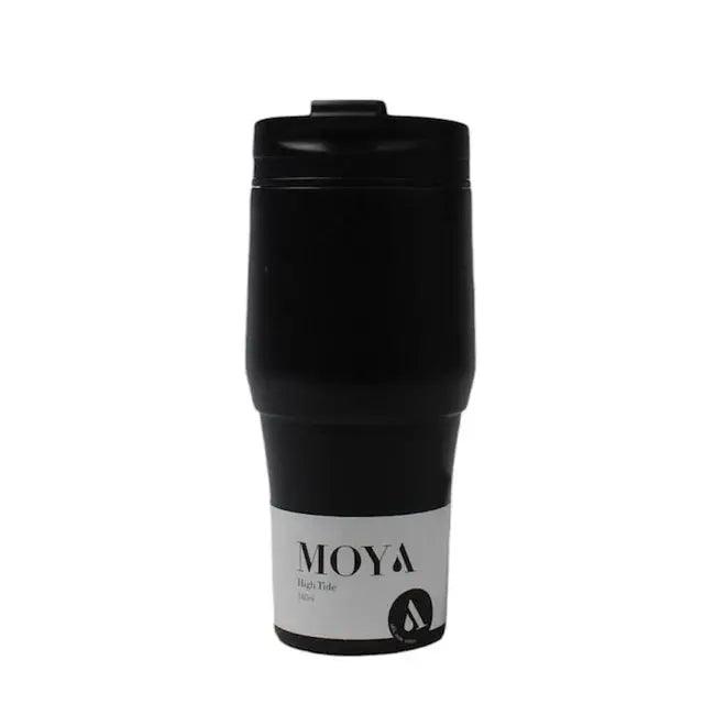 Moya "High Tide" 380ml Travel Coffee Mug Black/Black Cubanar