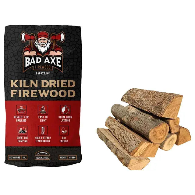 Bad Axe Firewood - Olive 40L Sack Approx 15kg Elite Horizon