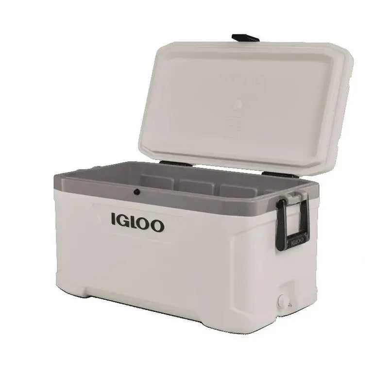 Igloo-Latitude Marine Ultra 70 Cooler Box - White / Moonscape Gray Elite Horizon