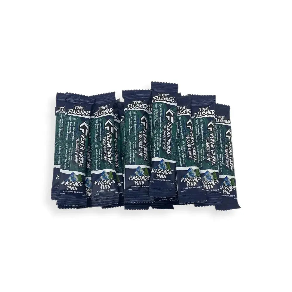 Klean Freak - The Flusher wipes- 100 Pack Kascade Pine Elite Horizon