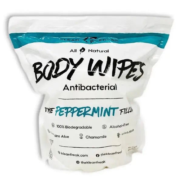 Klean Freak - Body Wipes - The Filler - Peppermint Elite Horizon