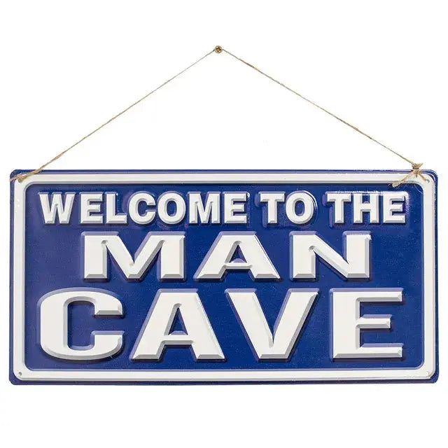 La Hacienda - Welcome to the Man Cave Wall Sign Elite Horizon