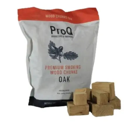 ProQ Smoking Wood Chunks - Oak - Bag (1kg) Elite Horizon