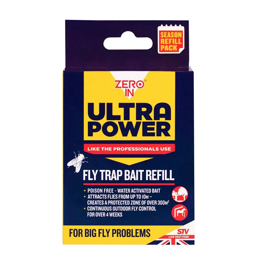 STV  Outdoor Fly Trap Refill Sachet - 8g x 6 Elite Horizon