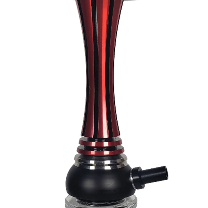 Alpha Model X Reverse Hookah Red Black Cubanar