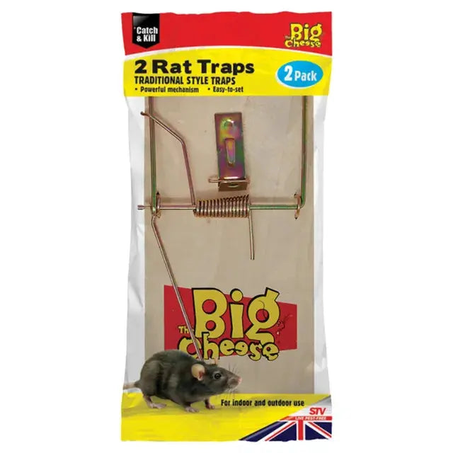 STV Wooden Rat Trap - Twinpack Elite Horizon