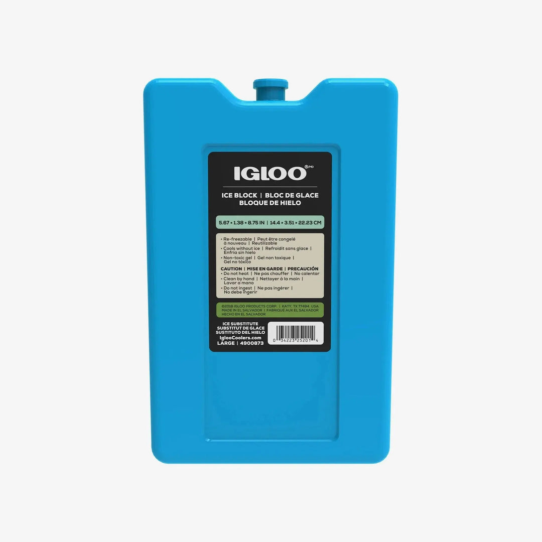 Igloo-Maxcold Ice Large Freeze Block - Blue Elite Horizon