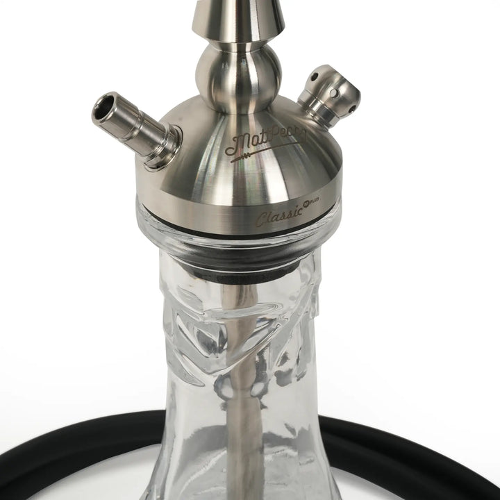 MATTPEAR CLASSIC Hookah - Stainless Steel Cubanar