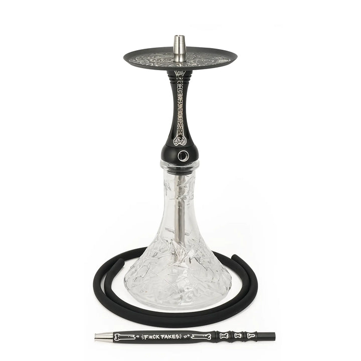 ALPHA Hookah Model X  FCK FAKES - Black Cubanar