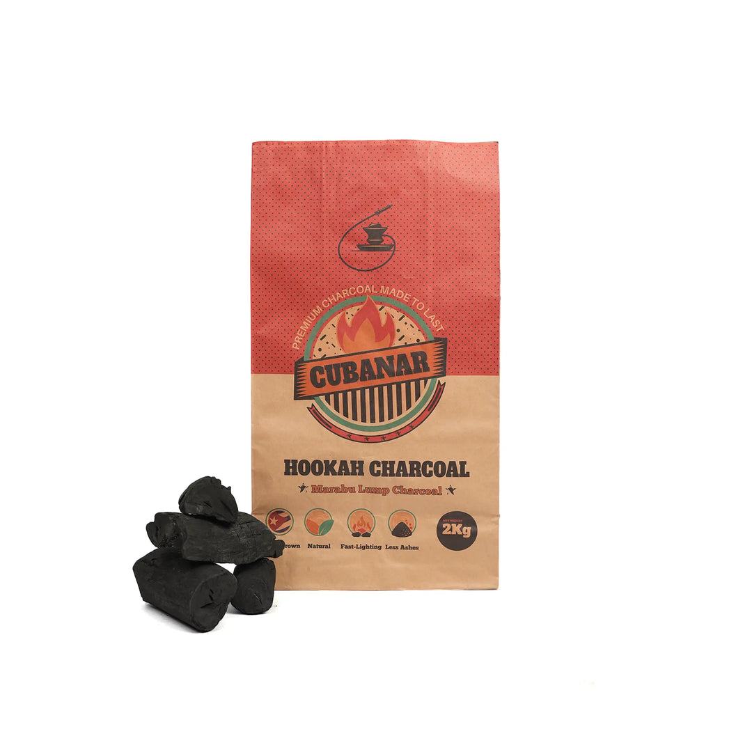 Cubanar Natural Shisha Charcoal - 2 Kg Cubanar