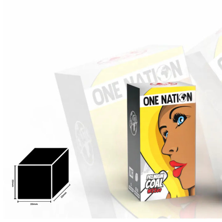 ONE NATION Premium Hookah Coal #22er Cubanar
