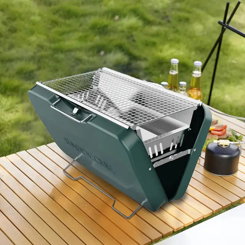 Portable Stainless Steel BBQ Grill Temu