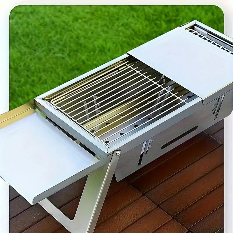 Stainless Steel Portable Camping Grill Temu