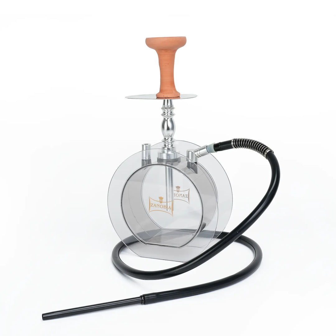 Zanobia Acrylic Shisha - Clear Cubanar