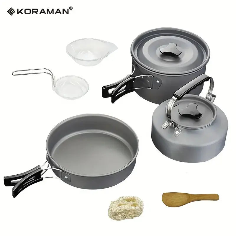 KORAMAN Camping Cookware Set Temu