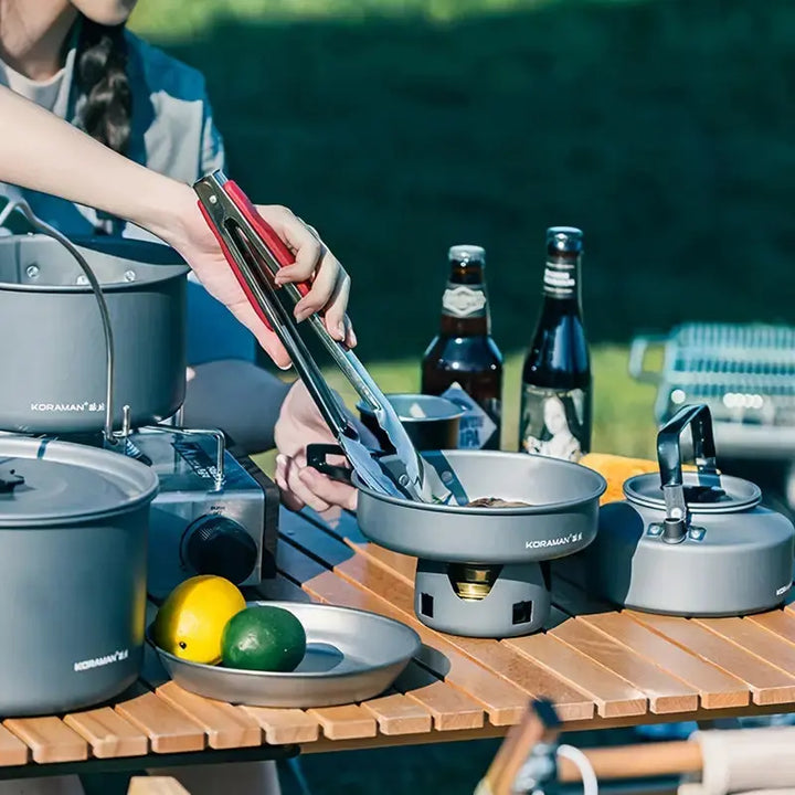 KORAMAN Camping Cookware Set Temu