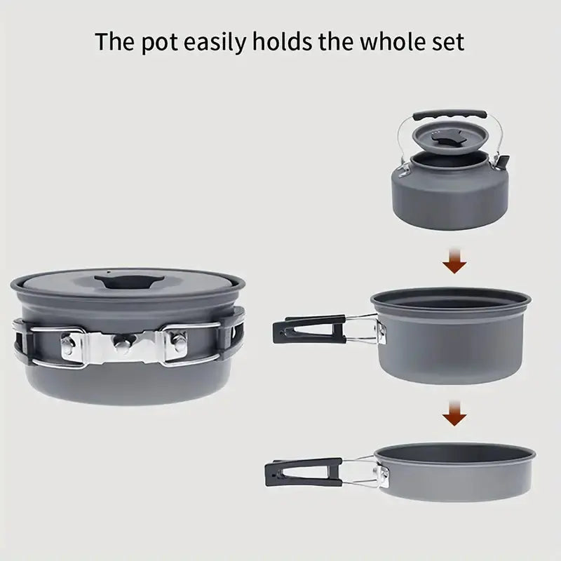 KORAMAN Camping Cookware Set Temu