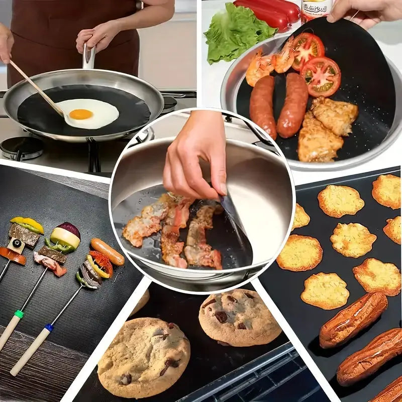 Premium Non-Stick BBQ Grill Mat Temu